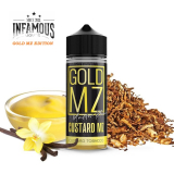 12/120ml INFAMOUS  - GOLD MZ CUSTARD (EXP:6/24) 