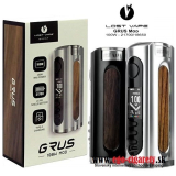 LOST VAPE GRUS 100W 21700/20700/18650 - SILVER ZEBRA WOOD