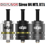 DIGIFLAVOR SIREN V4 22mm MTL RTA - GUNMETAL VERZIA