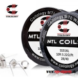 COILOLOGY MTL COIL NI80 - 0.60ohm (10ks)