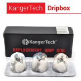 Kangertech DRIPBOX RBAcoil základňa - DUAL COIL 0,2ohm odpor (3-pack)