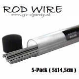  Titanium Rod Wire (0.4mm, 26ga) 5x14,8cm 5-Pack