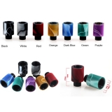 DRIP TIP 510 INLAY ACRYLIC WIDE BORE - RED