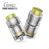 GEMZ PRIME MOVER RTA ATOMIZER - SILVER EDITION