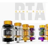 GEMZ AXIS RTA ATOMIZER - BLACK EDITION