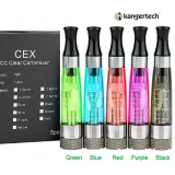 Kangertech CEX eGo CC Clearomizer 1.6ml/1,8ohm - RED ( cerveny )