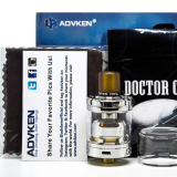 ADVKEN MANTA RTA MTL TANK 24mm - SILVER VERZIA