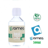 500ml AROMEA BASE VEGETAL PGV PACK MTL 50/50 PG/VG - Beznikotínová báza 