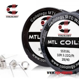 COILOLOGY MTL SS316L - 0,9ohm  (10ks)