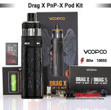 VooPoo DRAG X PnP-X Pod Kit 5ml 18650 - EAGLE BLACK