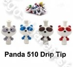 Plast Drip Tip Panda Blue (mix farieb v detaile)