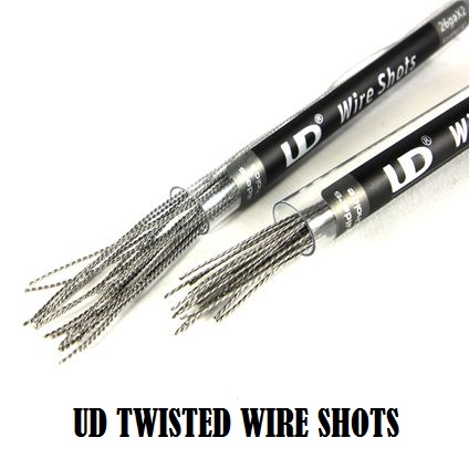 UD TWISTED WIRE (WIRE SHOT) 26GAx2 0,40Ø  14ks x 14,5cm 