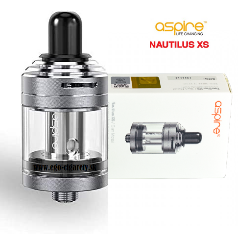 Aspire 2ml MTL NAUTILUS-XS - STRIEBORNÁ VERZIA 