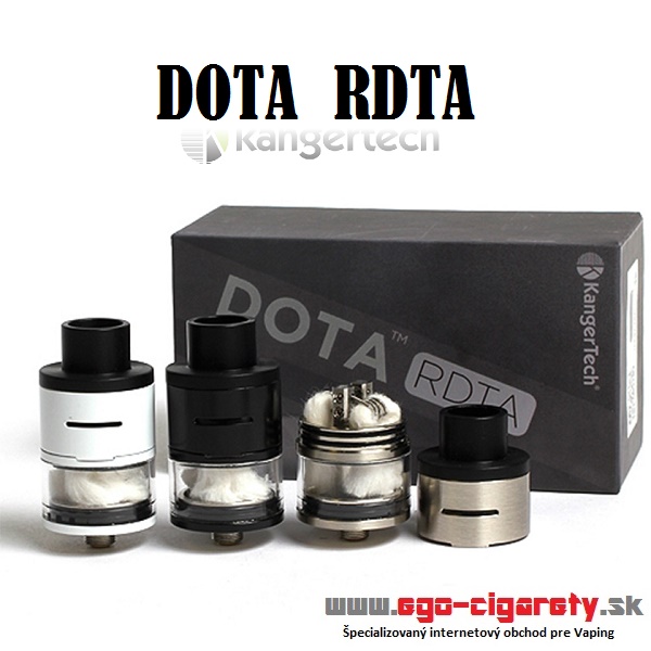 Kangertech DOTA RDTA - STAINLESS VERZIA 