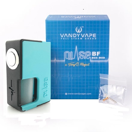 VANDYVAPE PULSE BF 24 SQUONK  - BLACK/CYAN