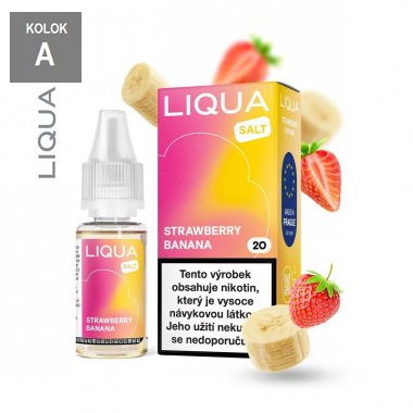 10ml LIQUA SALT 20mg - STRAWBERRY BANANA