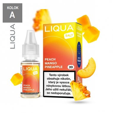 10ml LIQUA SALT 20mg - PEACH MANGO PINEAPPLE