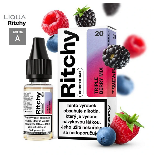 10ml RITCHY SALT 20mg - TRIPLE BERRY MIX