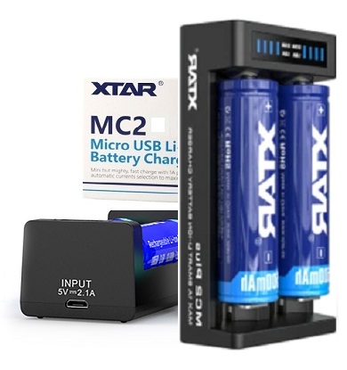 Xtar MC2 PLUS Li-ion nabíjačka pre 18650/26650/20700/21700