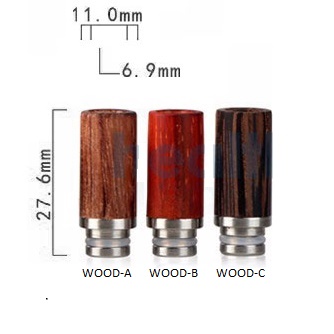 Drip Tip REDWOOD STYLE - WOOD-A