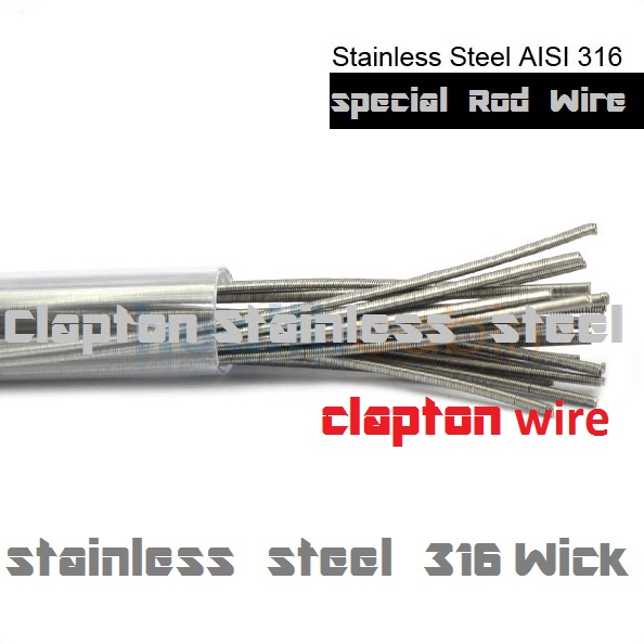 Stainless Steel-AISI CLAPTON 0,50Ø 5-pack 5x14,5cm