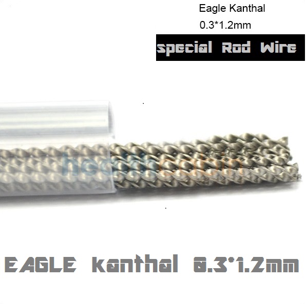 EAGLE Kanthal RodWire 0.3*1.2mm 5-pack 0,50Ø 5-pack 5x14,5cm