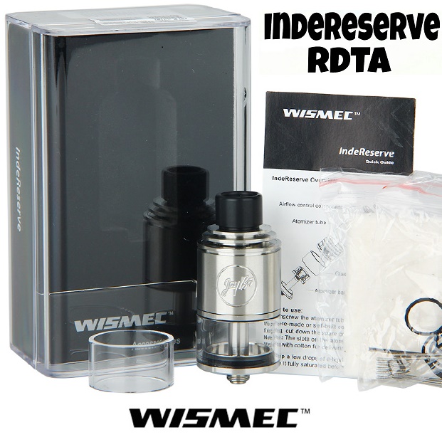 WISMEC INDERESERVE RDTA TANK - STAINLESS STEEL 