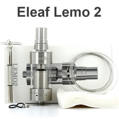 ELEAF LEMO-2  SINGLE COIL RTA TANK - STAINLESS STEEL 