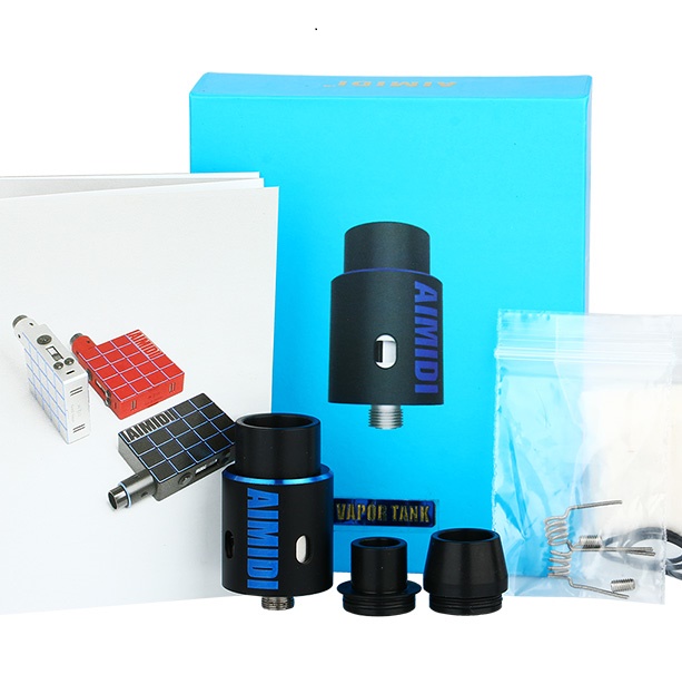 AIMIDI Vapor RDA Tank - 2ml BLACK EDITION