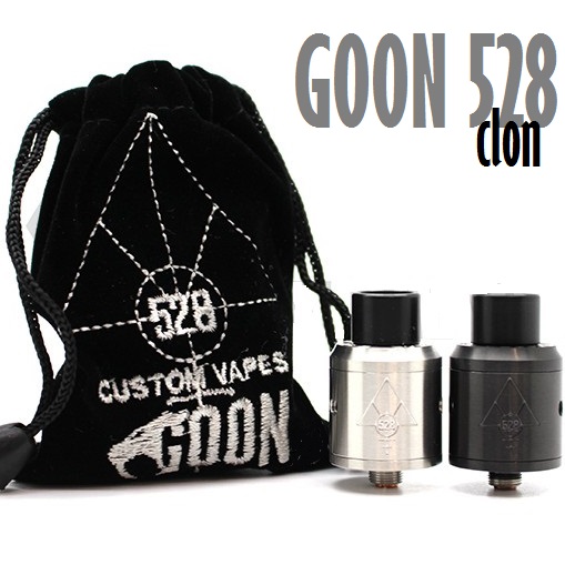 GOON RDA v1.5 Custom 528 Clone 24mm - MAT BLACK 