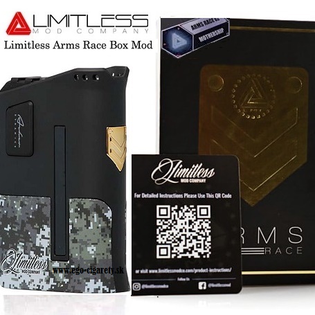 LIMITLESS ARMS RACE BOX MOD 220W - BLUE CAMOUFLAGE 