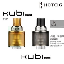 HOTCIG KUBI STICK PEN MTL - Náhradná nádržka PCTG BLACK