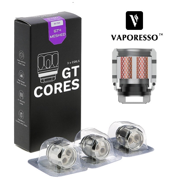 1ks VAPORESSO GT NRG COIL - GT4 MESHED 0,15ohm (50W-75W)