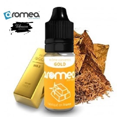 10ml AROMEA de France aroma GOLD ( Premiový tabak )