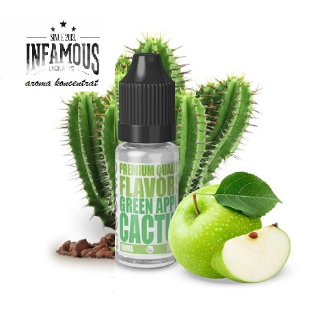 10ml LIQONIC by.INFAMOUS - GREEN APPLE CACTUS