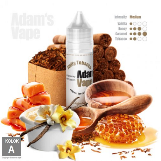 12/60ml ADAMS VAPE  - FLUFFY TOBACCO 