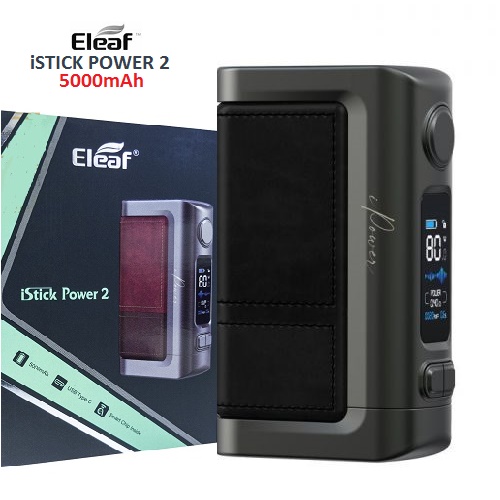 ELEAF iSTICK POWER 2 80W MOD 5000mAh - BLACK VERZIA 