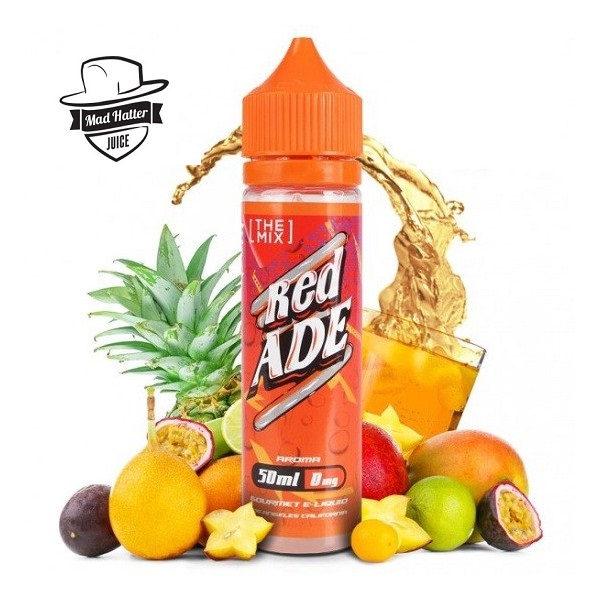 50/60ml MAD HATTER - ADE RED