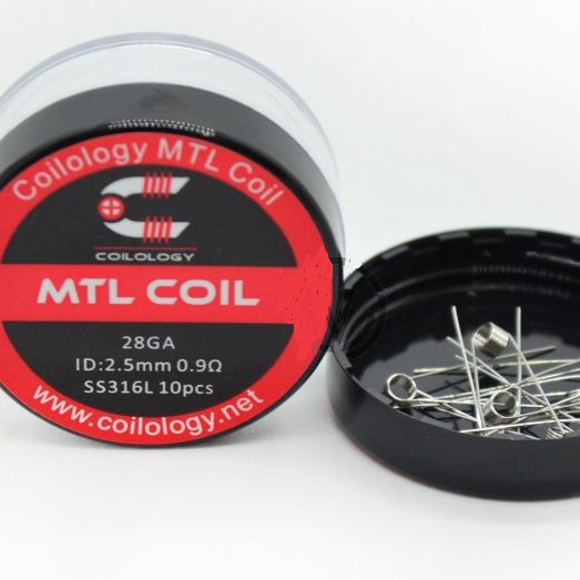 COILOLOGY MTL SS316L - 0,9ohm  (10ks)