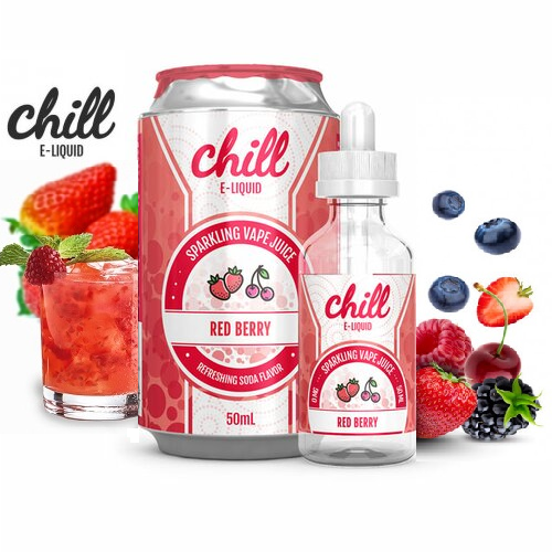 50/60ml Chill E-JUICE - Red Berry