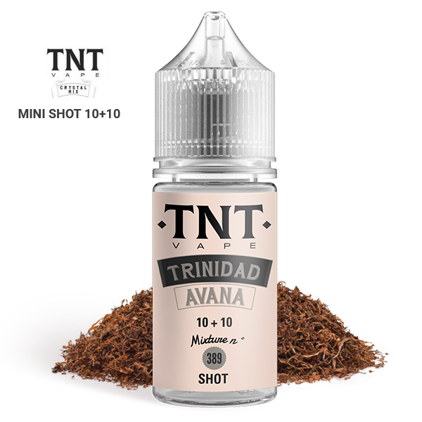 10/20ml TNT CRYSTAL 10+10 - TRINIDAD AVANA No.389 (Pure Destillate)