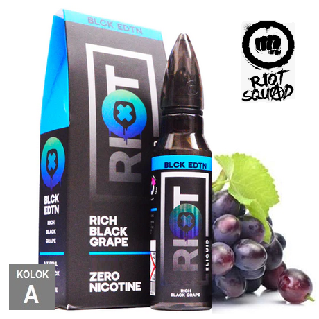 10/60ml RIOT SQUAD - RICH BLACK GRAPE