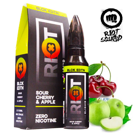 15/60ml BLCK EDTN by.RIOT SQUAD - Sour Cherry Apple