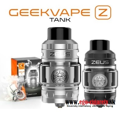 GEEKVAPE ZEUS SUB-OHM 25mm 3,5/5ml - BLACK VERZIA 
