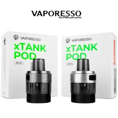 VAPORESSO xTANK POD 4,5ml - BLACK/GUNMETAL
