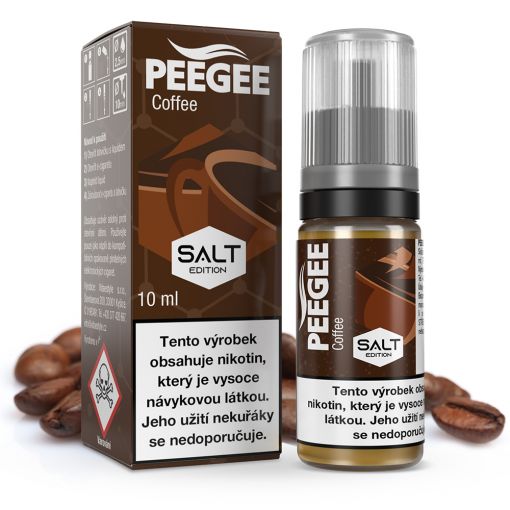 10ml PEEGEE SALT 20mg - Coffee (KáVA)