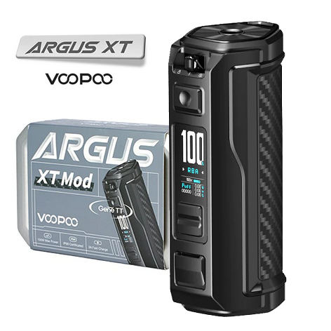 VOOPOO ARGUS XT 100W 18650/21700 - CARBON BLACK 