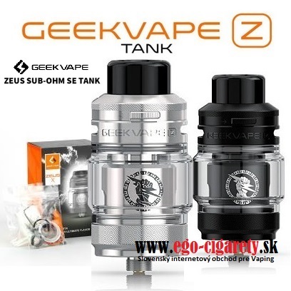 GEEKVAPE Z-SE ZEUS SUB-OHM 26mm 5,5ml - BLACK VERZIA 