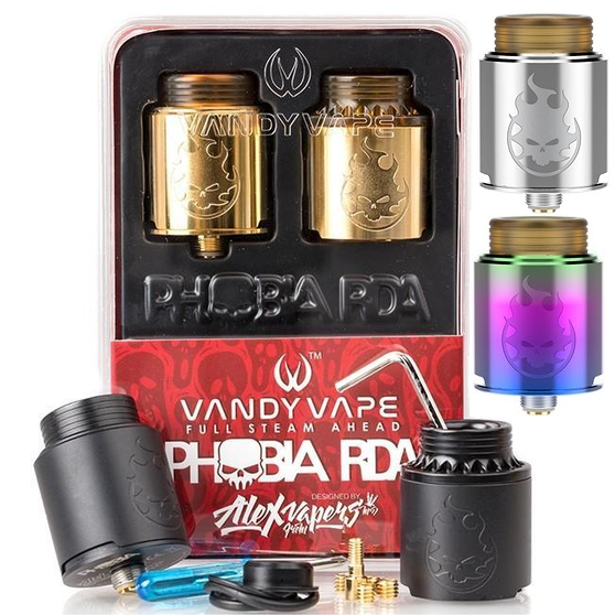 VANDYVAPE PHOBIA BF RDA 24mm - GOLD
