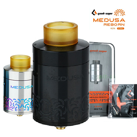 GEEKVAPE MEDUSA REBORN RDTA - BLACK 